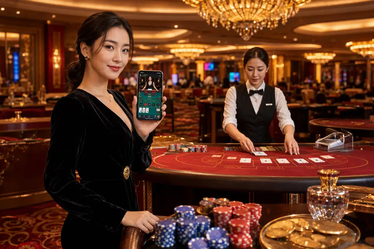 nick777 Casino antara muka streaming langsung